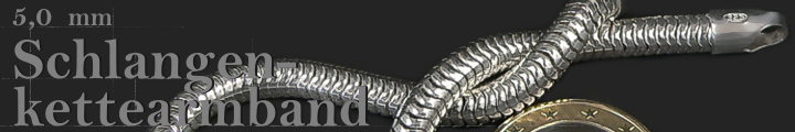 Schlangenkette Armband Rund 5.0mm 