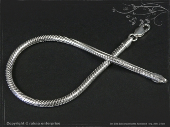 Schlangenkette Armband D3.5L17