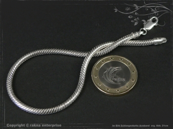 Schlangenkette Armband D3.0L22
