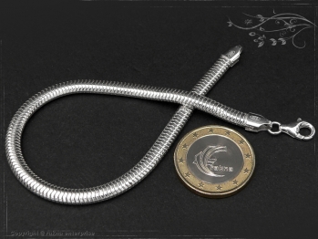 Schlangenkette Armband oval D4.5L18
