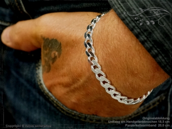 Curb Chain Bracelet B8.0L18