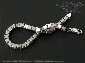 Silberkette Armband Venezia B4.5L18