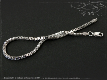 Silberkette Armband Venezia B2.5L20