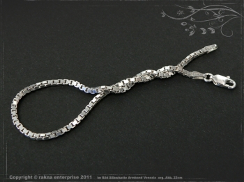 Silberkette Armband Venezia B2.0L18