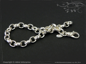 Silberkette Erbsenkette Armband B7.0L18