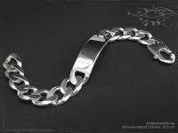 Curb Chain ID-Bracelet  B15.0L19