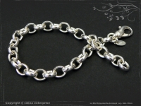 Silberkette Erbsenkette Armband B7.0L22